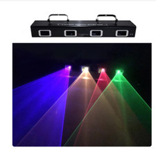 4 Testine DMX RGB Luce Laser