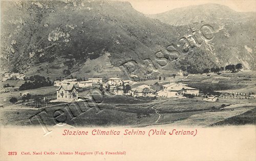 Cartolina selvino stazione - cartolina, di