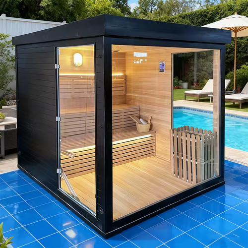 Sauna esterna con - con, area