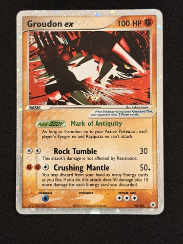 Groudon 101 ex hidden - groudon,