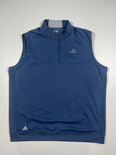 Adidas golf vest uomo blu - uomo,