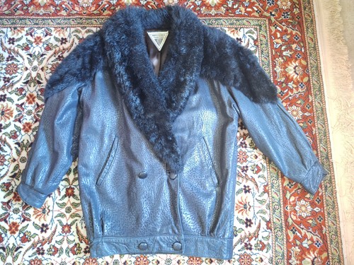 Giacca pelle vintage j - vintage,