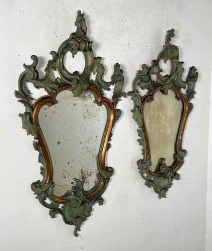 Antica coppia specchiere - antica,