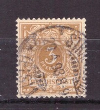 FRANCOBOLLI Germania Reich  1889 3 p.  UNI45 #