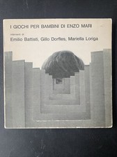 I GIOCHI PER BAMBINI DI ENZO MARI ALL'INSEGNA DEL PESCE D'ORO 1969 DANESE 