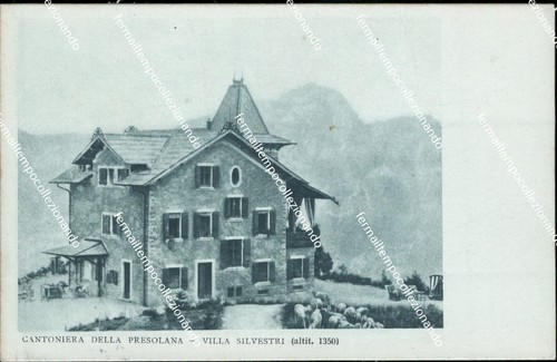 Bs388 cartolina cantoniera - cartolina,