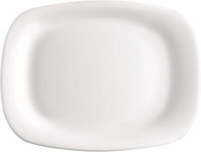 Piatto piano PARMA bianco