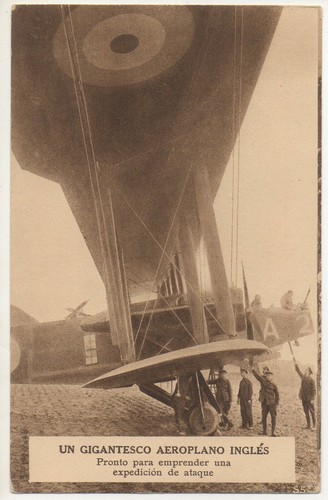 Gigantesco aeroplano - gigantesco,