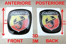 ADESIVO STICKERS STEMMA FIAT