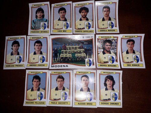 Lotto figurine panini modena - lotto,