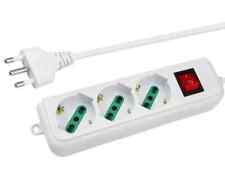 Extrastar X203073-3M 4POS.10/16A Multipresa Bipasso