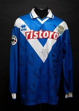 Maglia brescia match worn - brescia,