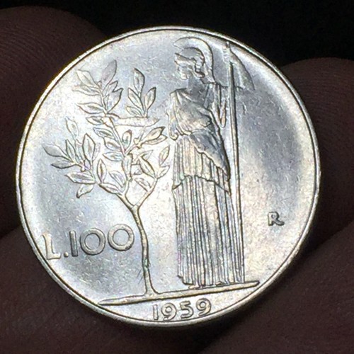 Moneta 100 lire del 1959 - da,