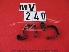 COPPIA GANCIO MOLLETTA CHIUSURA SCATOLA FILTRO PER FIAT 