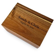 Wooden Keepsake Box Large -