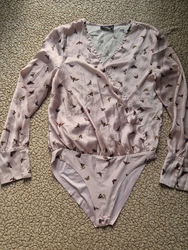 Body donna bershka seta manica - bershka,