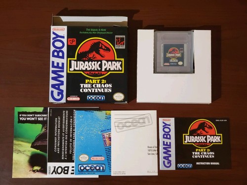Nintendo game boy jurassic - nintendo,
