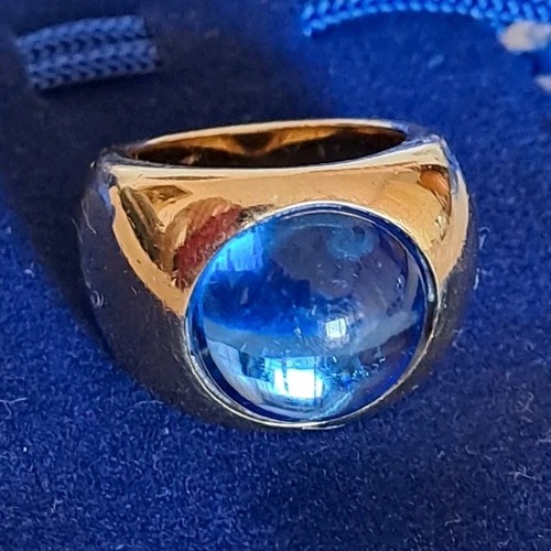 Lalique anello sigillo placato - anello,