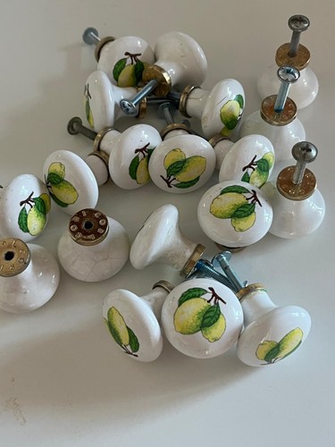 Pomelli ceramica dipinti - pomelli, in