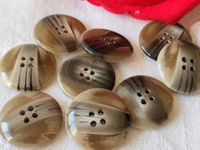 Lotto 9 Gros Bottoni Vintage