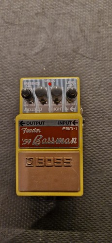 Boss fbm bassman usato - fbm-1, 59