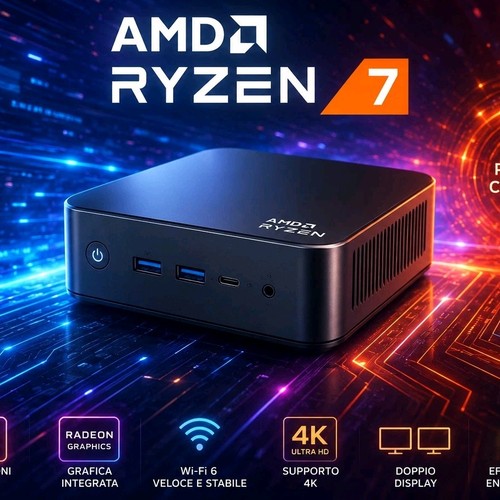 Minipc ryzen 7735hs 75ghz - 7,