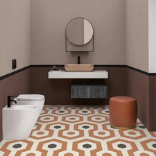 Sanitari a terra filo parete