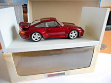 UT Models 180 066070 Porsche 911 Turbo 1997 Rosso Metallizzato 1:18 + scatola