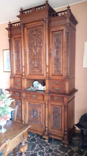 Credenza alta stile barocco - alta,