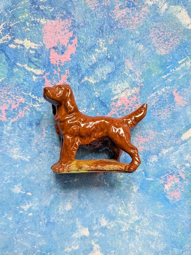 Wade irish setter dog - irish, ceramic