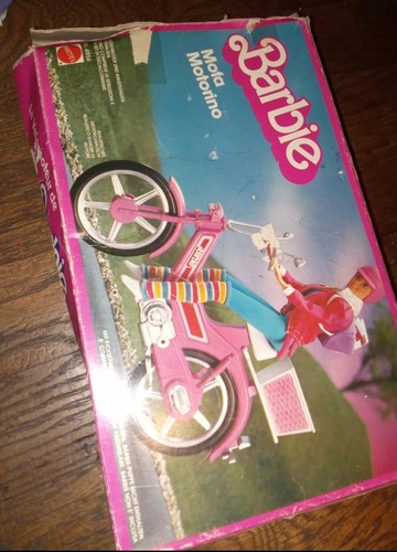 Mattel barbie motor bike - -,