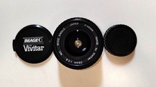Obiettivo ottica lente grandangolo Vivitar 28 mm f:2,8 MC vite 42x1  
