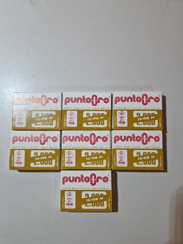 Scatole punti per cucitrice - punti,