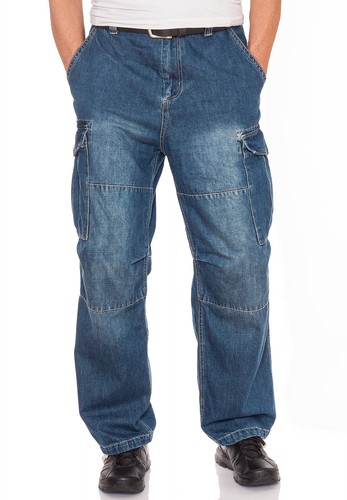 Jeans cargo uomo jet - uomo, lag