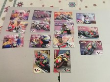 14 CARD CON VALENTINO ROSSI DELLA COLLEZIONE MOTO GP 2002/03