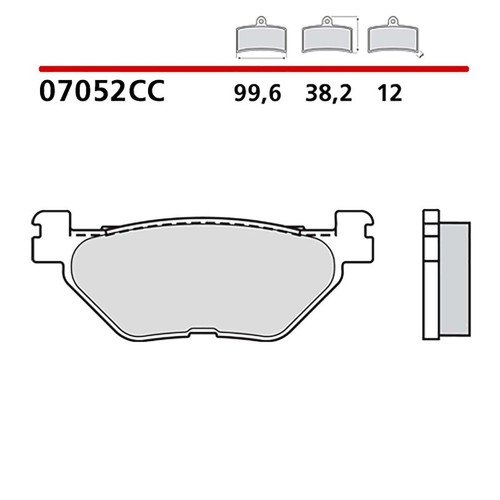 Brembo kit pastiglie freno - brembo,