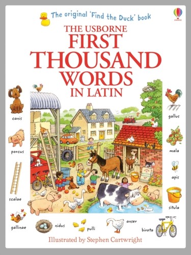 First thousand words latin - words, in