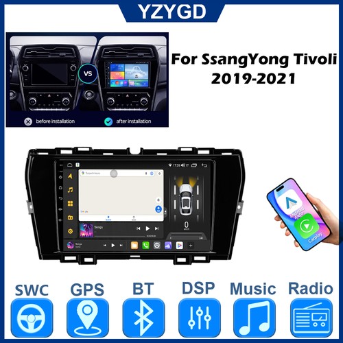 Android auto per - auto, ssangyong