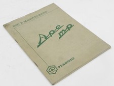 Ape MP Manuale libretto Uso