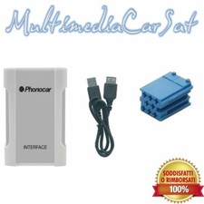 Interfaccia audio Phonocar CD-Changer Smartphone USB AUX IN Fiat Panda 12- 05886