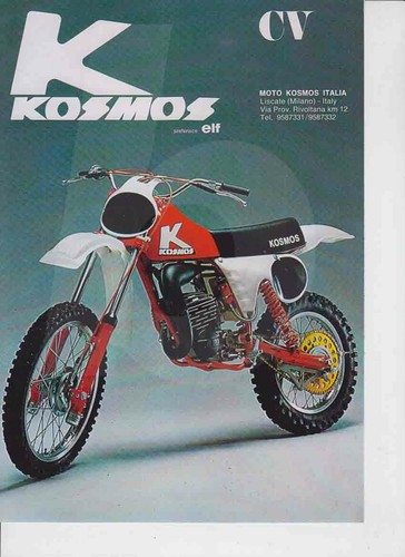 Depliant brochure moto kosmos - depliant,,
