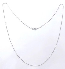 Collana Catenina in ORO BIANCO