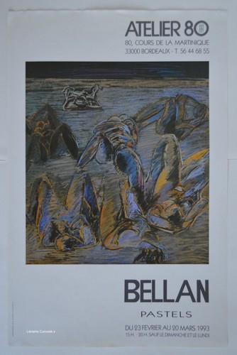 Affiche claude bellan - affiche,