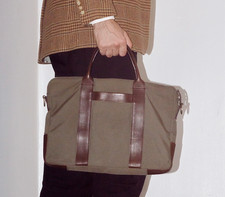 Shinola Brakeman valigetta in