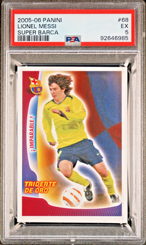 Lionel messi 2005 panini super - 2005,