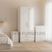 Set armadio 2 ante assemblato