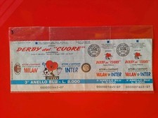 Biglietto Derby del cuore: Milan-Inter del 09/05/1996