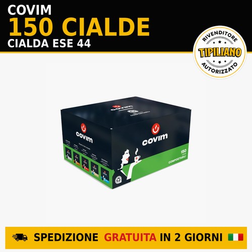150 cialde covim - oro, crema