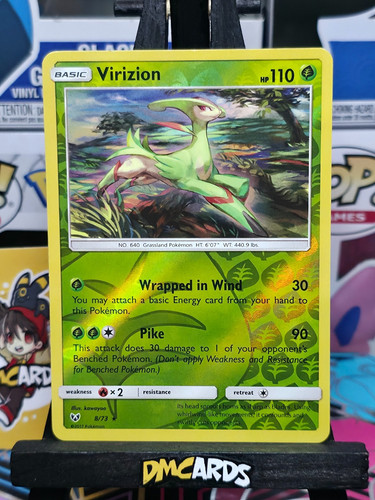 Pokemon virizion reverse - 8/73,