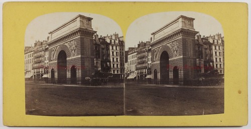 Porta saint martin parigi - porta,